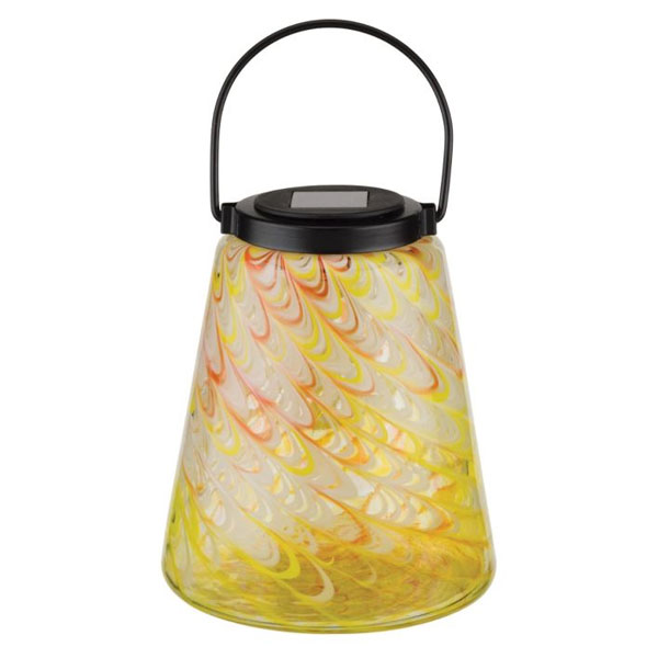 Murano Solar Lantern - Amber - Image 2